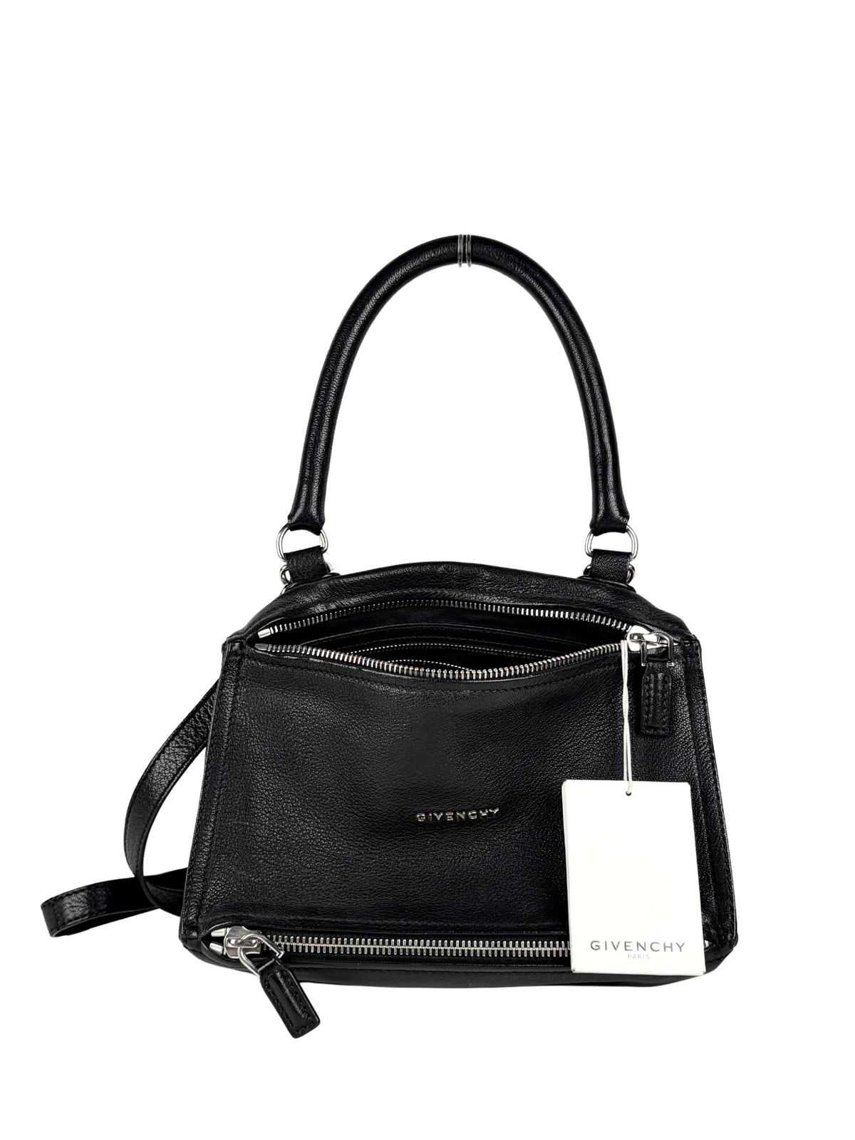 Givenchy Small Pandora in black leather