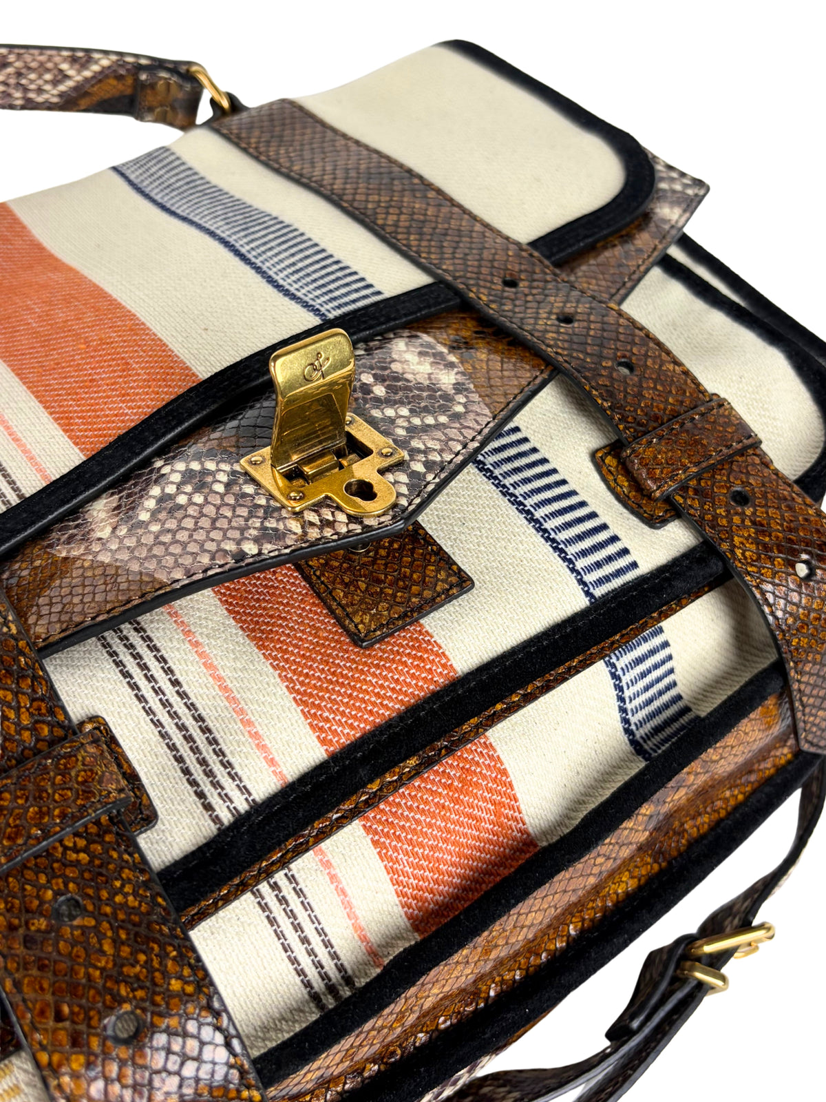 Proenza Schouler PS1 close-up of flap and hardware