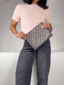 Chanel Medium O-Case Pouch worn