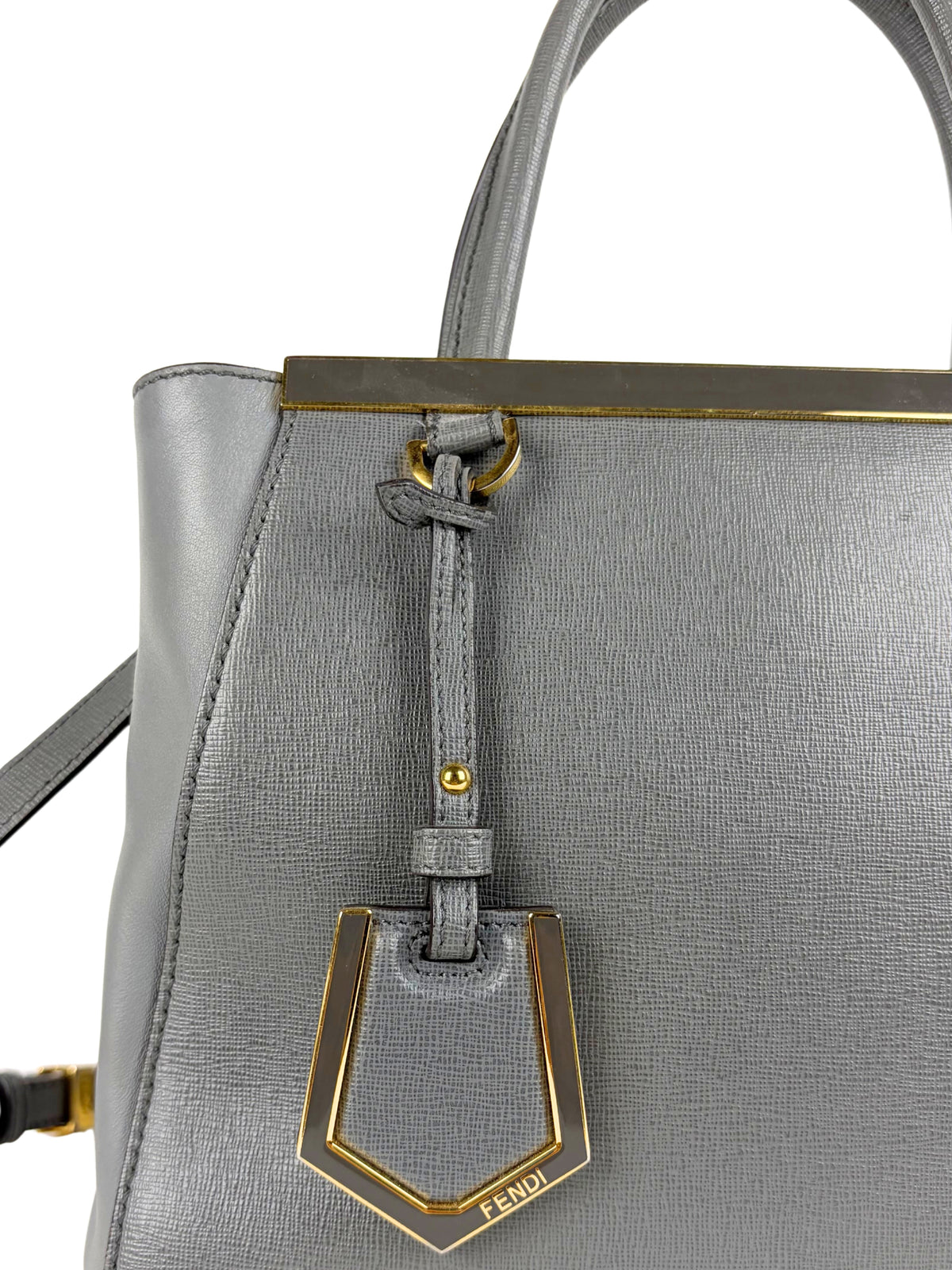 Fendi 2Jours close-up of geometric charm