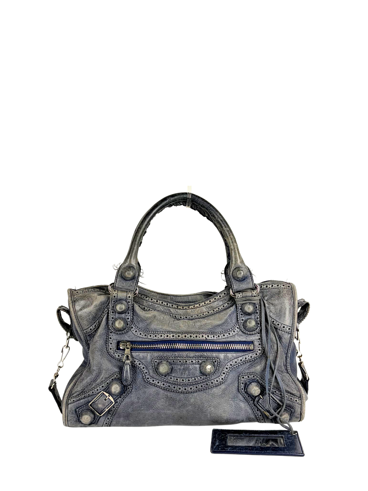 Balenciaga Giant Covered Brogues City Bag