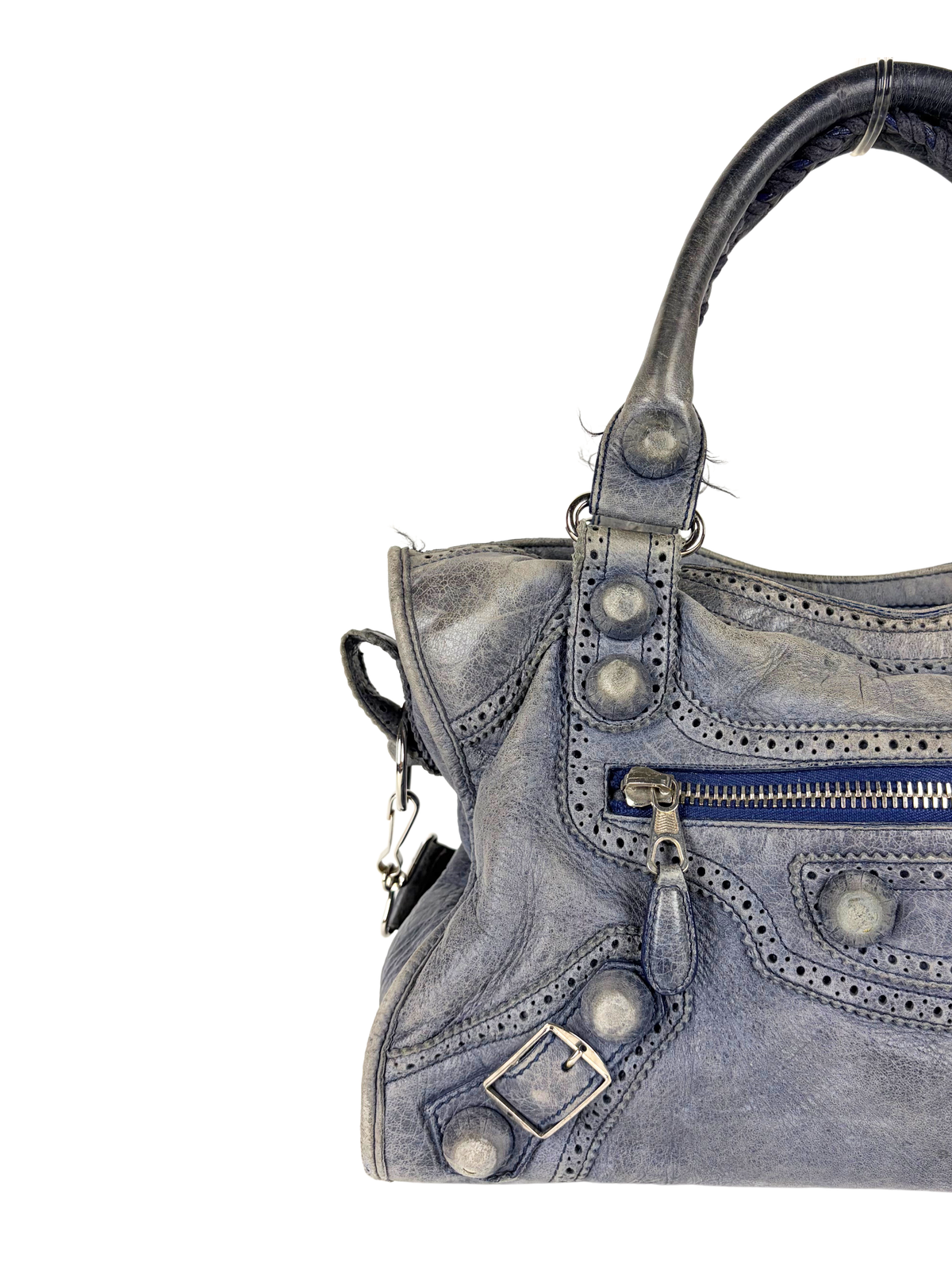Balenciaga Giant Covered Brogues City Bag