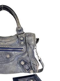 Balenciaga Giant Covered Brogues City Bag