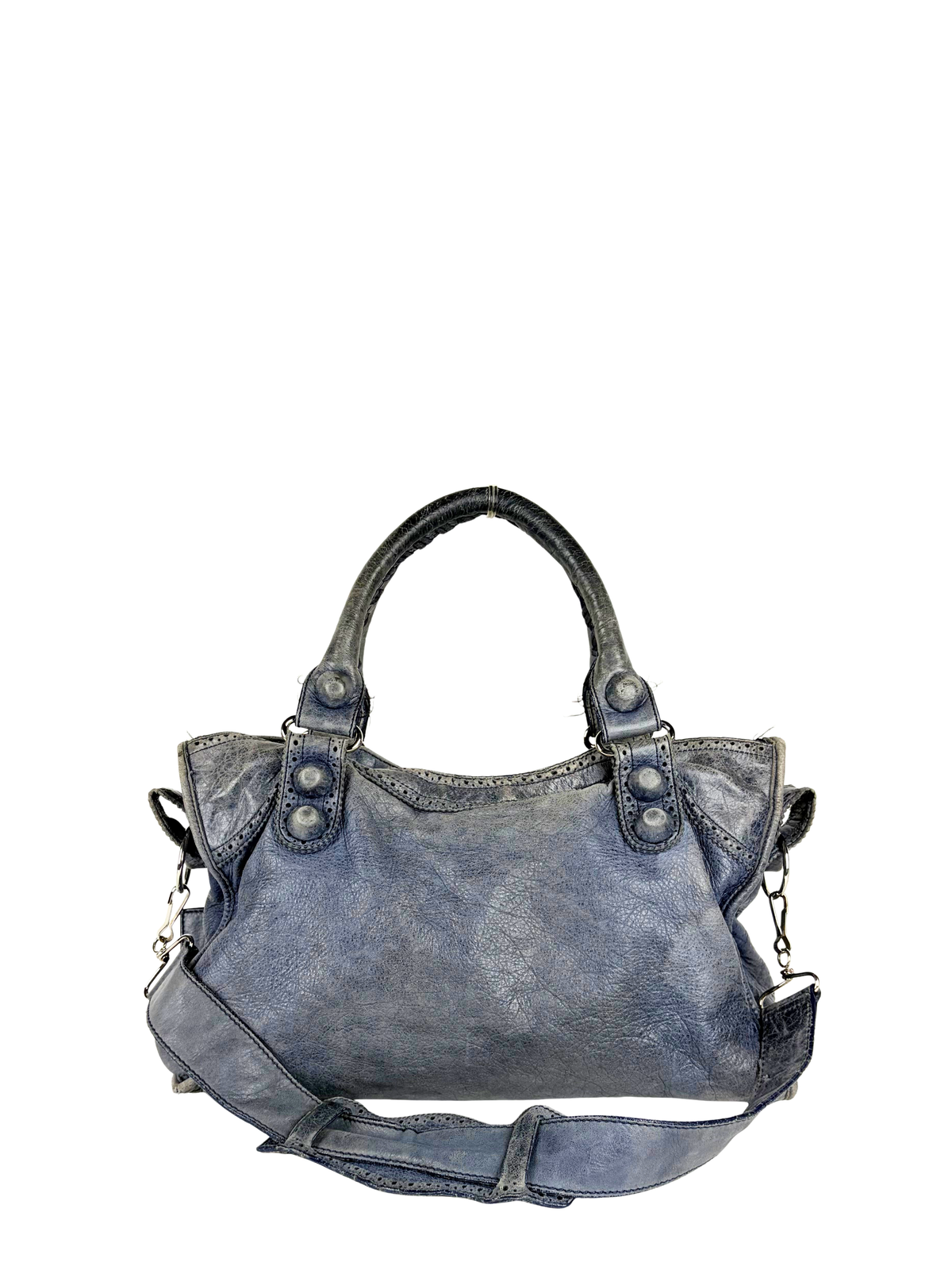 Balenciaga Giant Covered Brogues City Bag