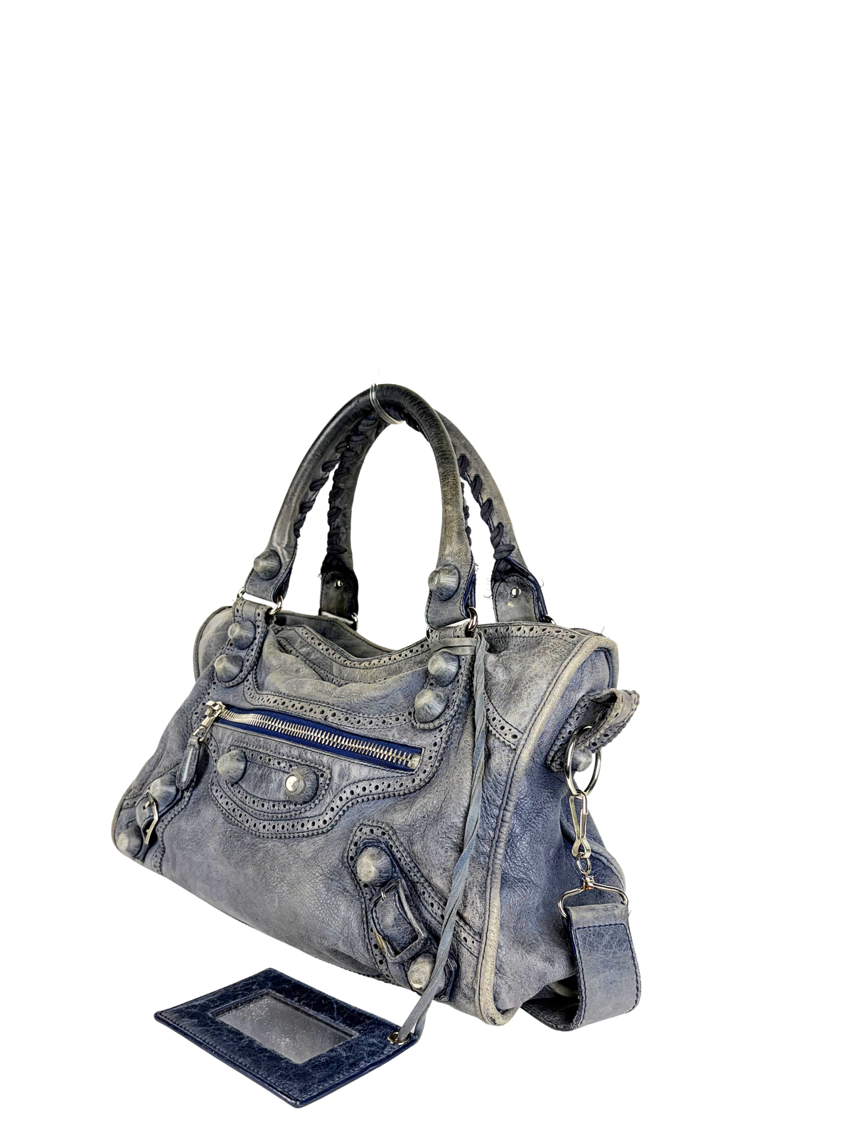 Balenciaga Giant Covered Brogues City Bag