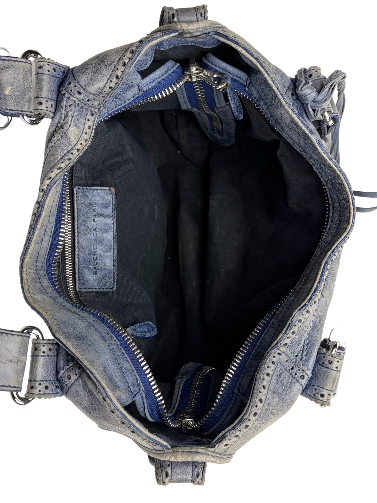 Balenciaga Giant Covered Brogues City Bag
