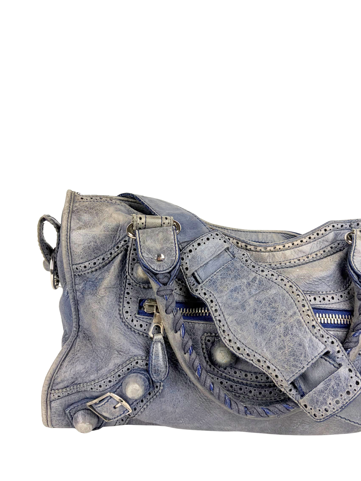 Balenciaga Giant Covered Brogues City Bag