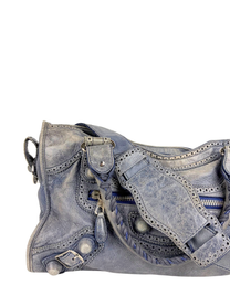 Balenciaga Giant Covered Brogues City Bag
