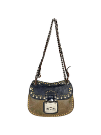 Miu Miu Nappa Borchie Studded Crossbody Bag