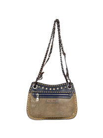 Miu Miu Nappa Borchie Studded Crossbody Bag