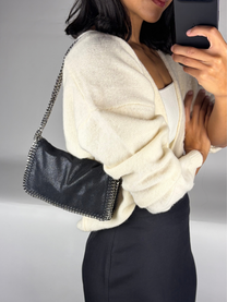 Stella McCartney Falabella Shaggy Deer Crossbody Flap Bag