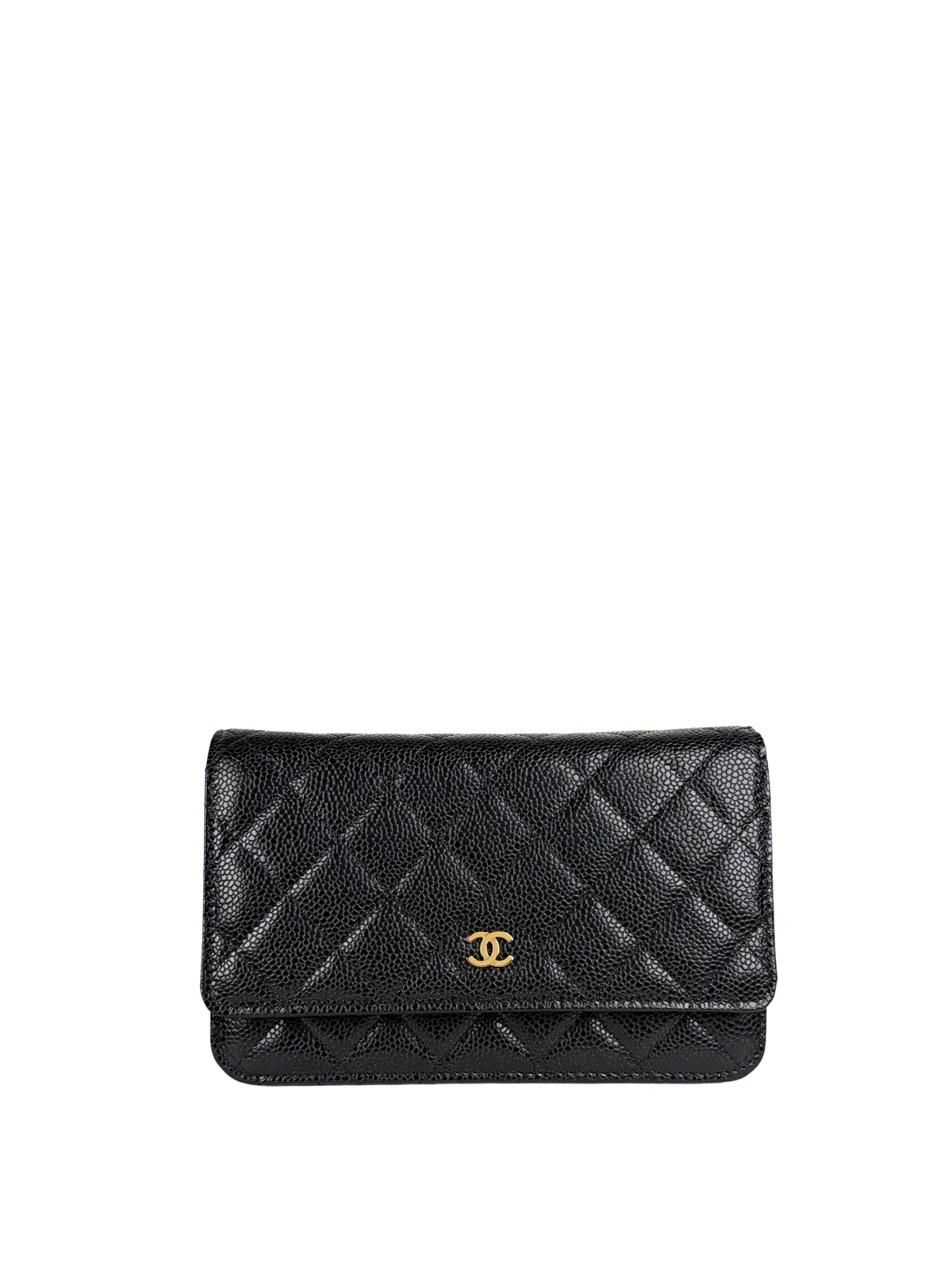 Chanel Classic Wallet on Chain Black Caviar Leather