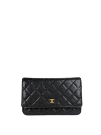 Chanel Classic Wallet on Chain Black Caviar Leather