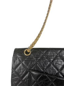 Chanel 2.55 Large Handbag in Aged Calfskin