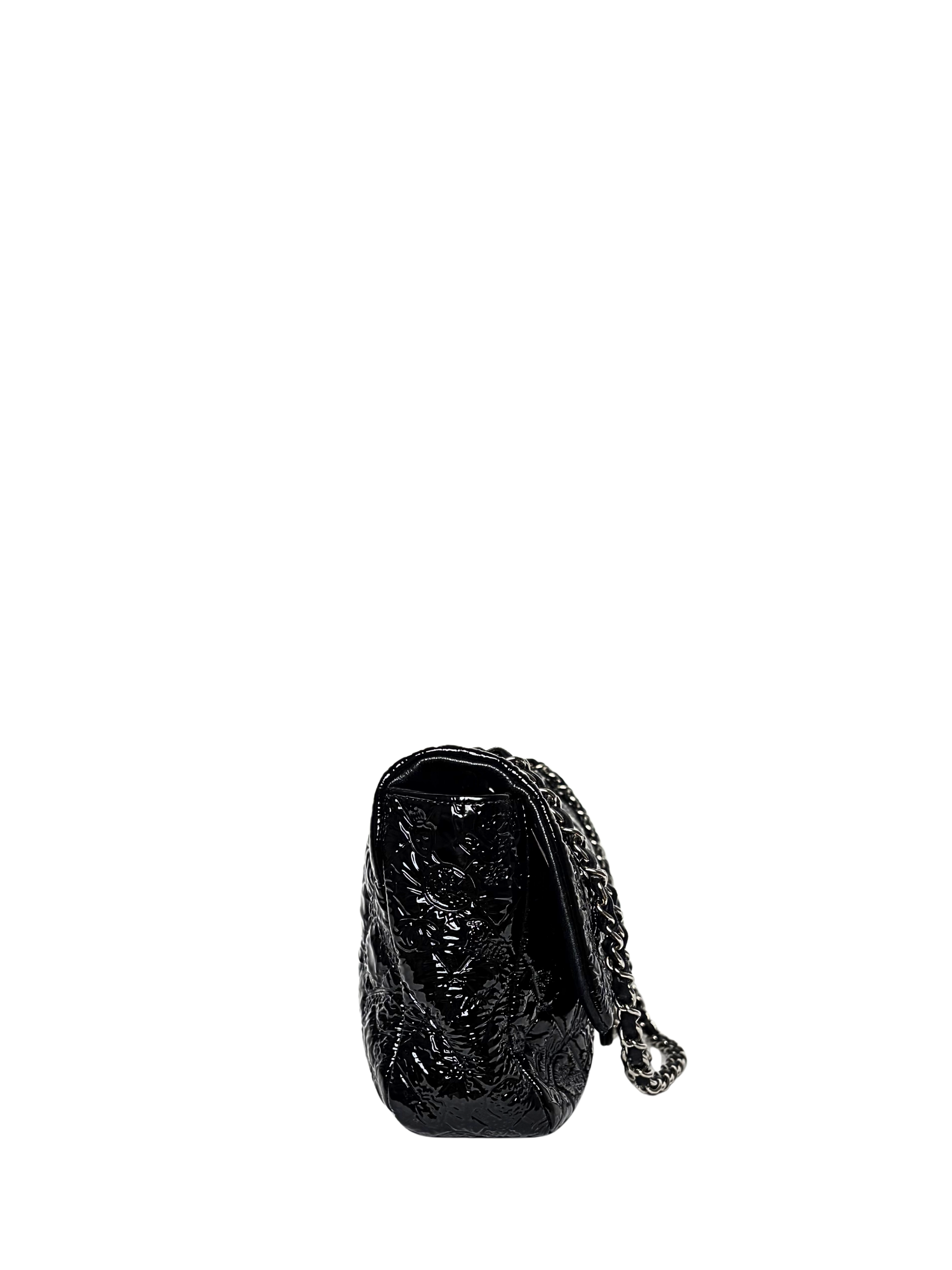 Chanel Lucky Symbols Patent Flap Bag