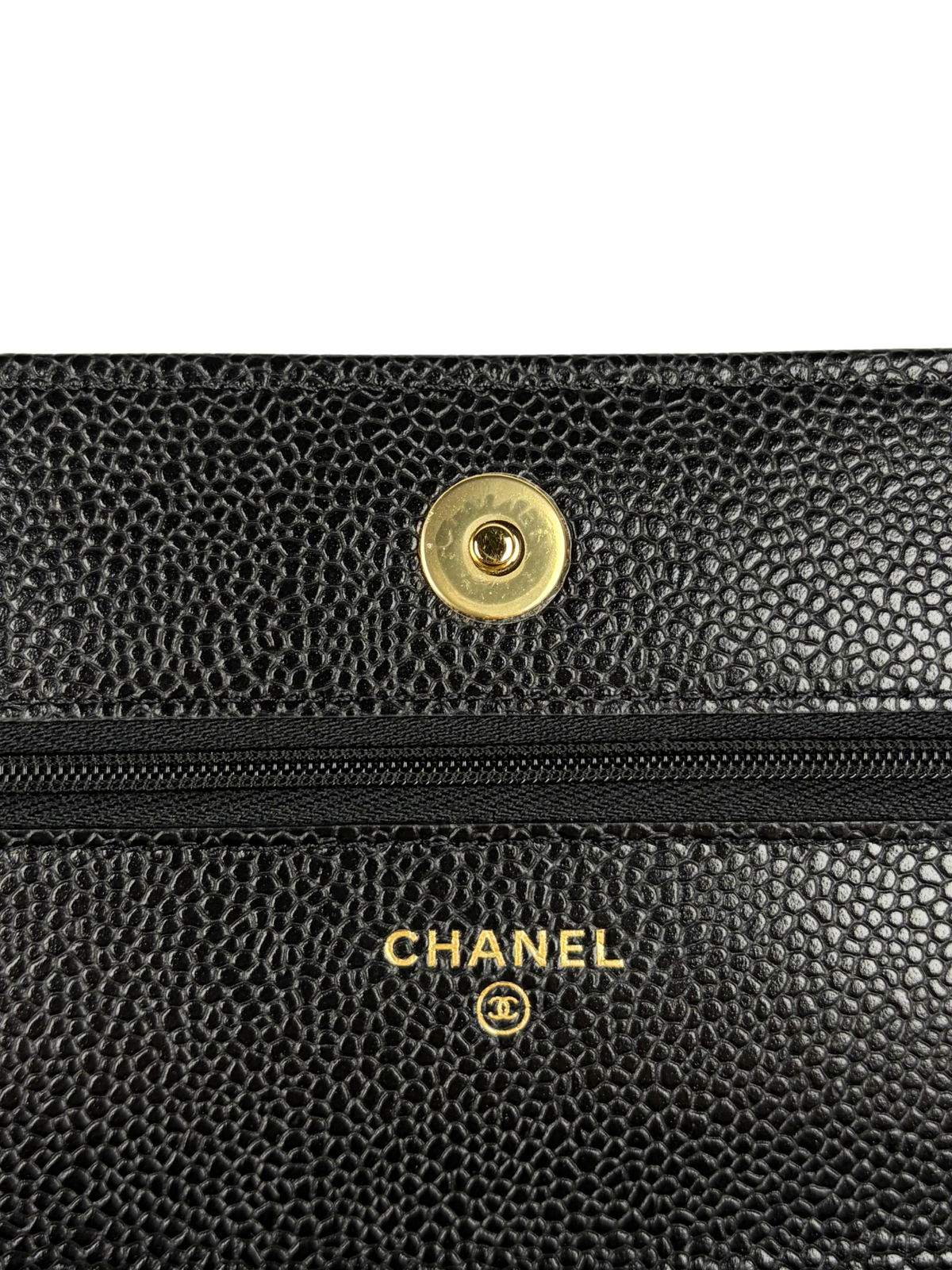 Chanel Classic Wallet on Chain Black Caviar Leather