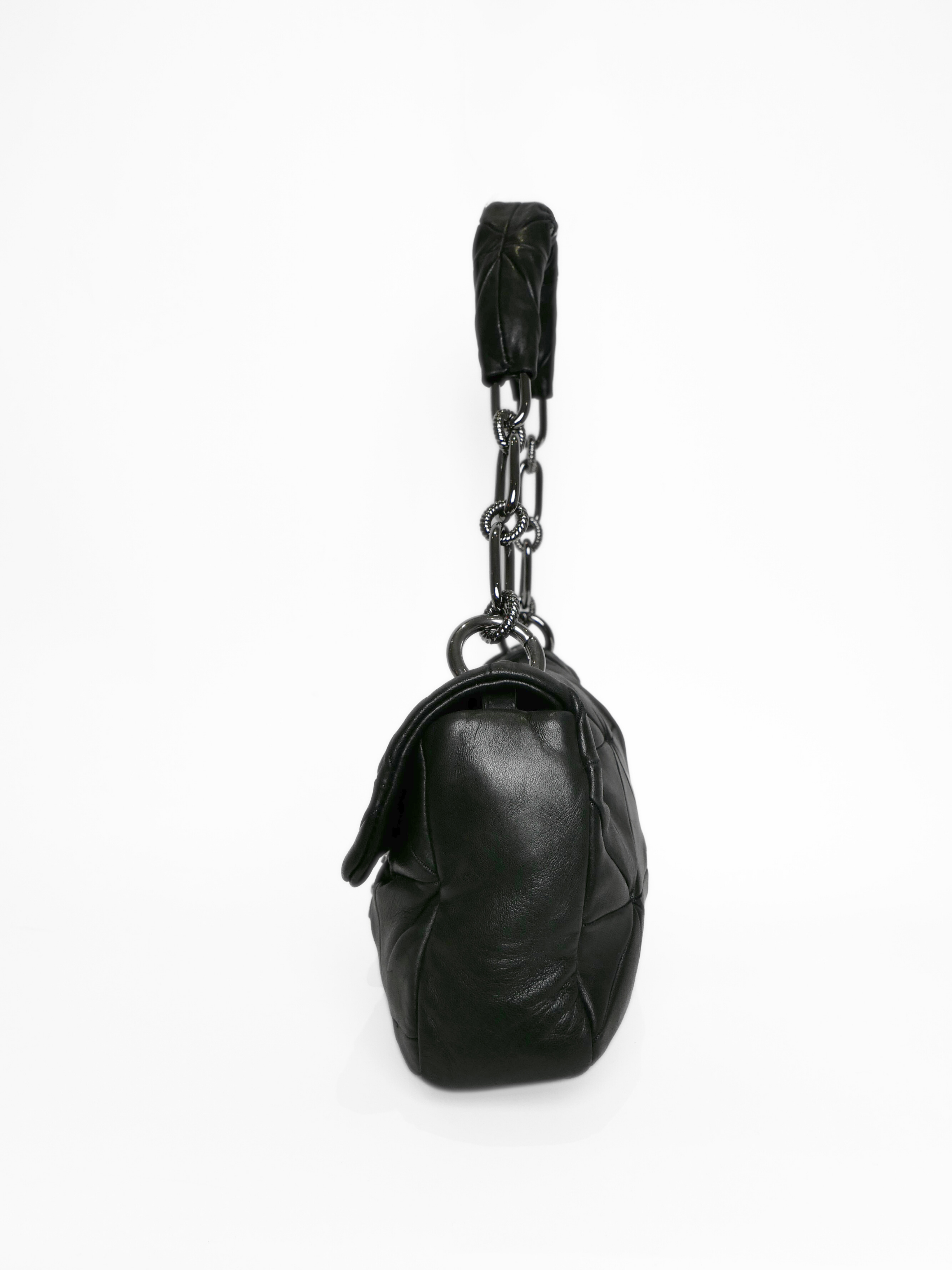 Chanel Quilted Lambskin Origami Soft Squares Flap Shoulder Bag