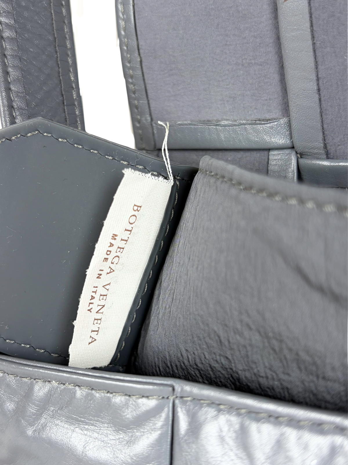 Bottega Veneta Candy Cassette Bag in Paper Crinkled Leather