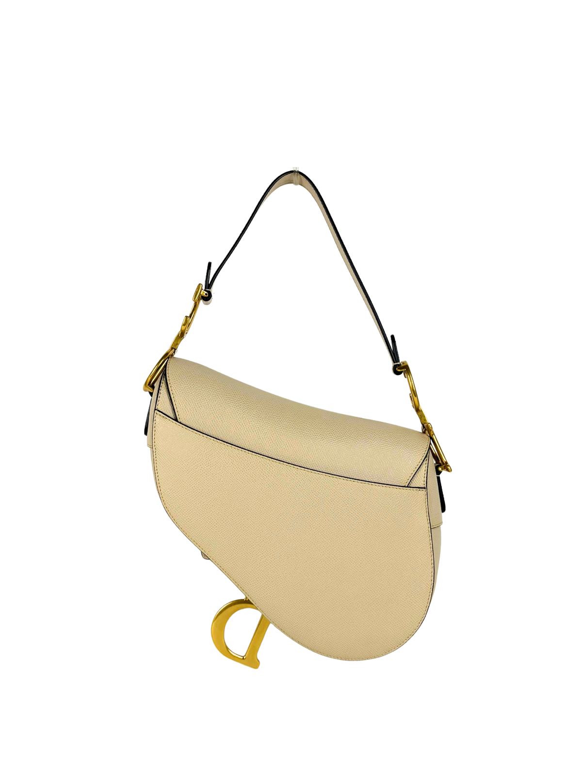 Dior Medium Saddle Bag in Biscuit