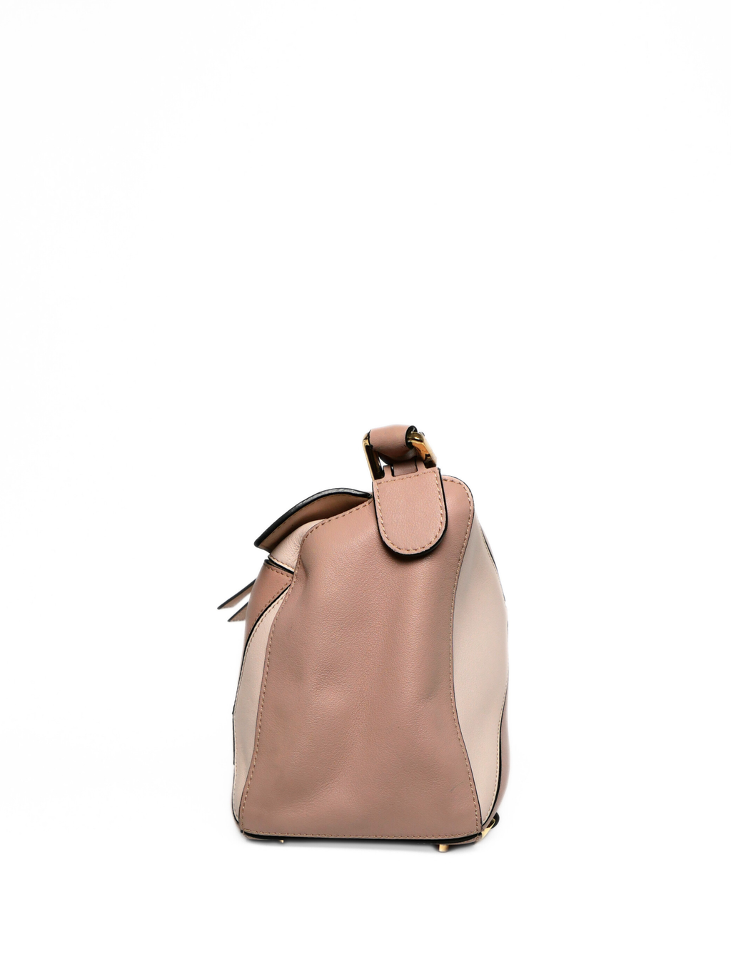 Loewe Small Puzzle Bag in Blush Multi-Tone Leather