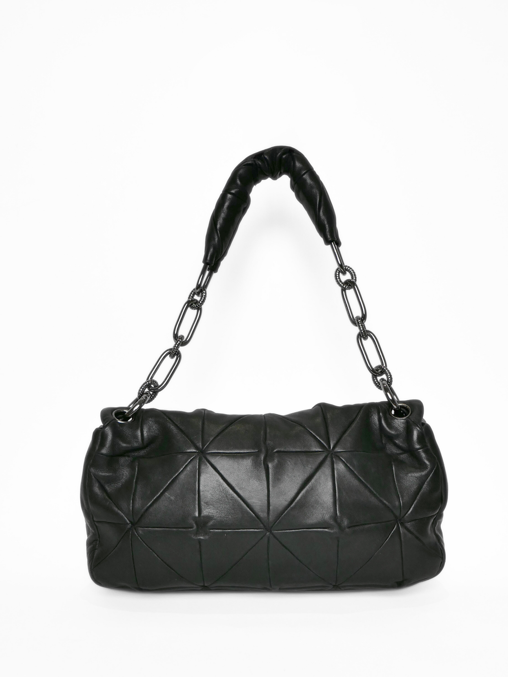 Chanel Quilted Lambskin Origami Soft Squares Flap Shoulder Bag
