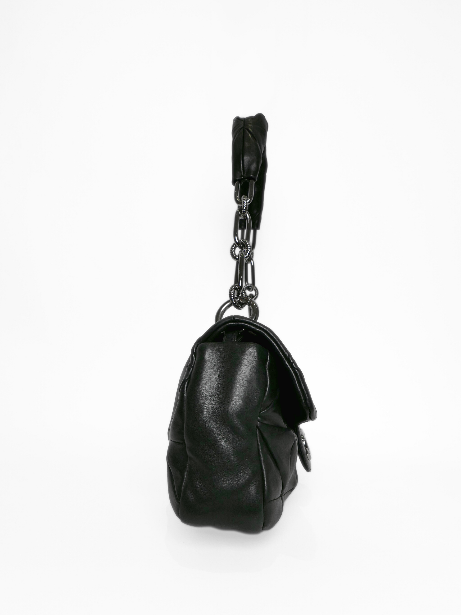 Chanel Quilted Lambskin Origami Soft Squares Flap Shoulder Bag