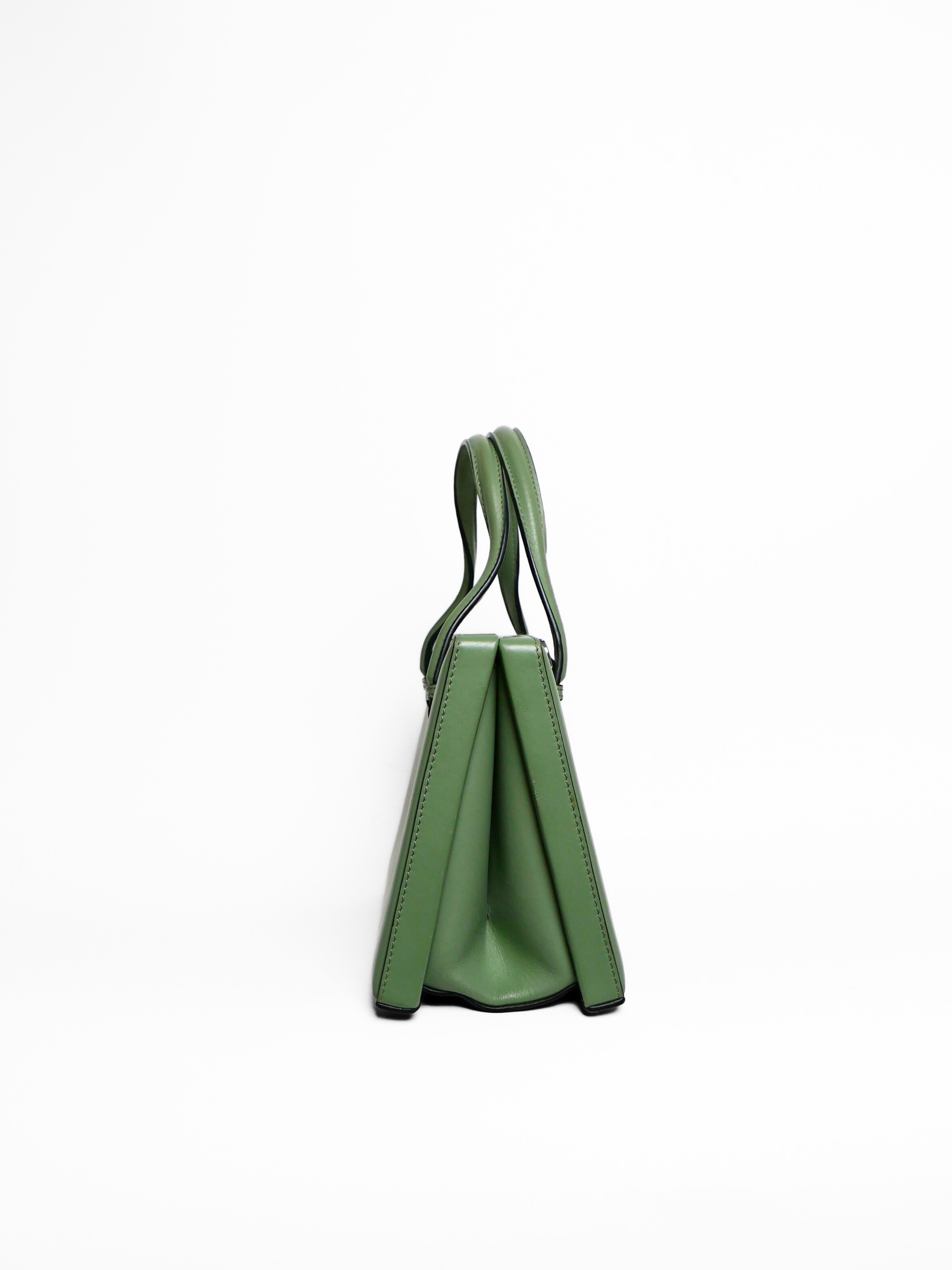 Loewe Postal Bag in Light Moss Green