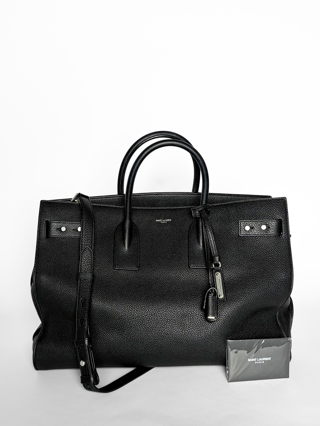 Saint Laurent Sac de Jour Tote Black