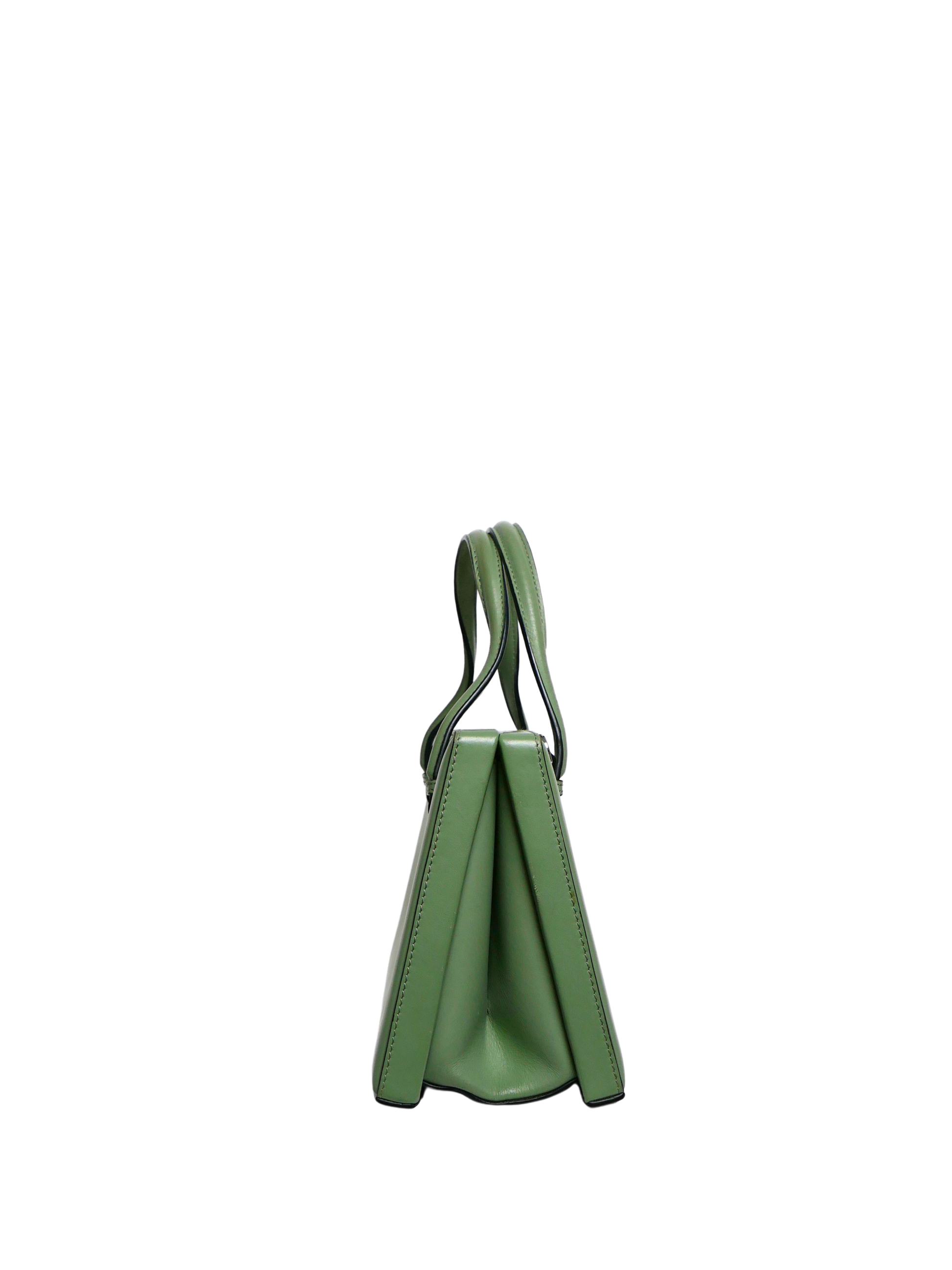 Loewe Postal Bag in Light Moss Green