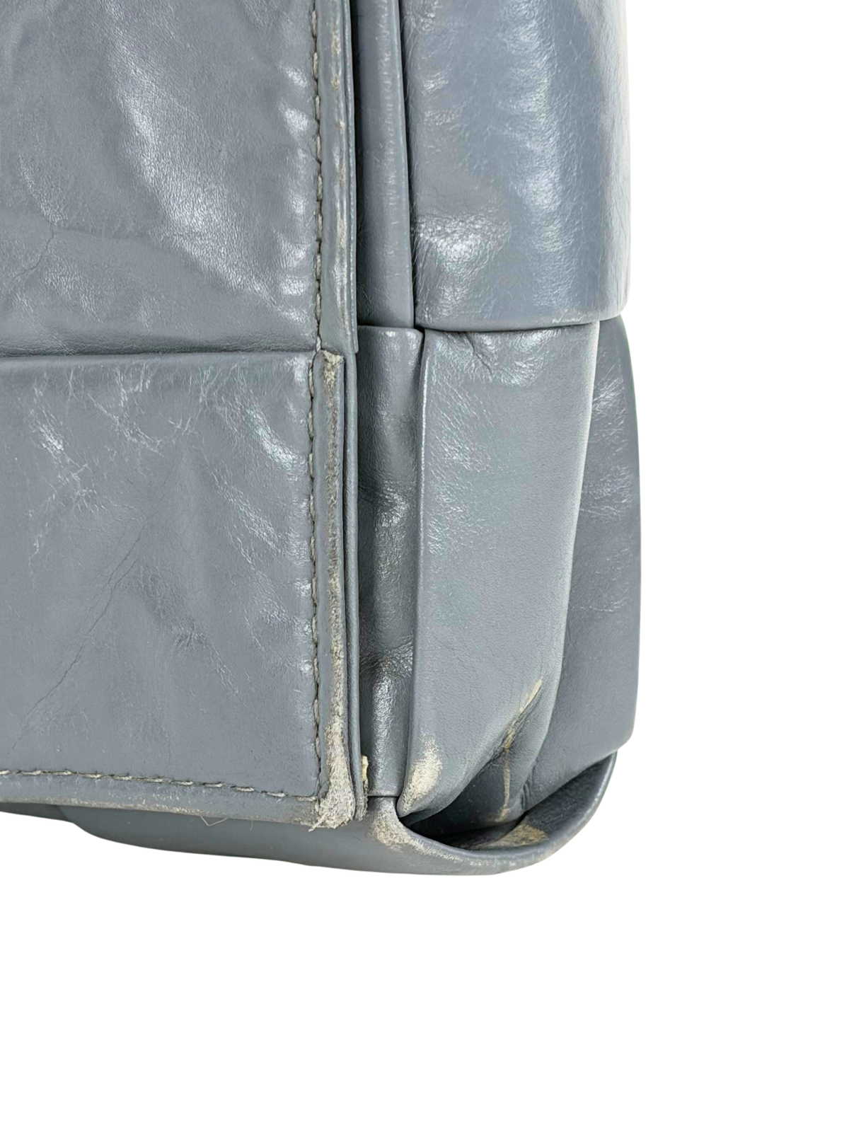Bottega Veneta Candy Cassette Bag in Paper Crinkled Leather