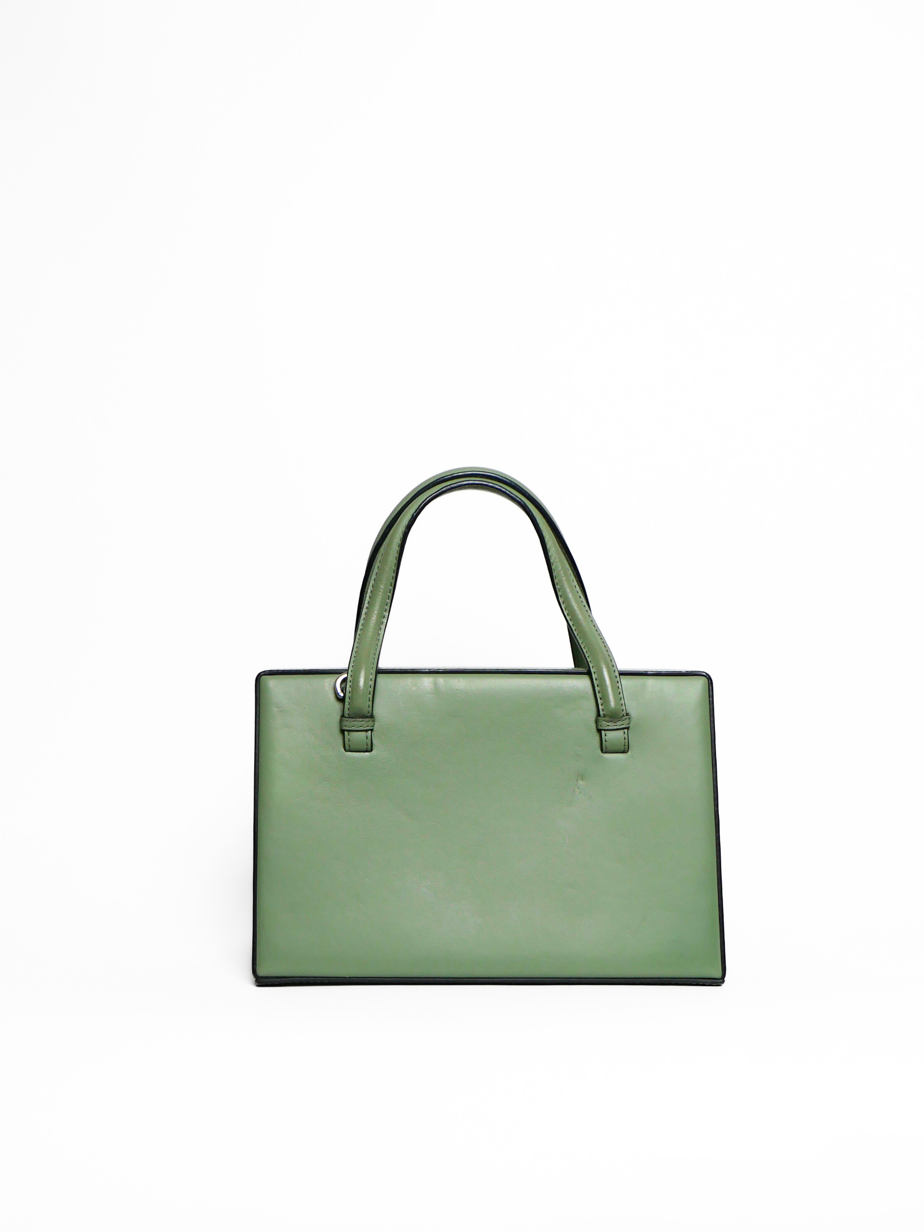 Loewe Postal Bag in Light Moss Green