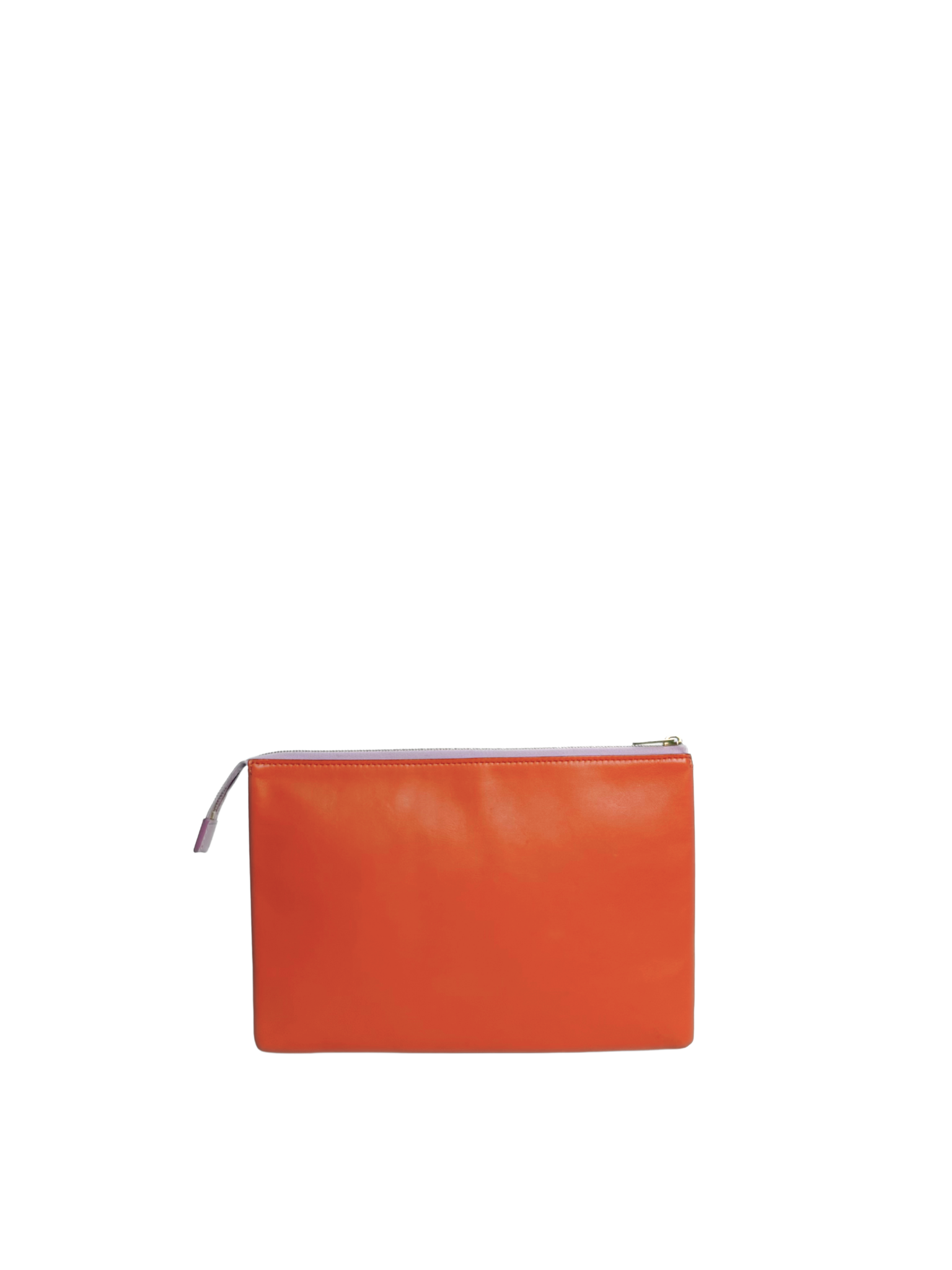Celine Duo Pink/Orange Leather Pouch