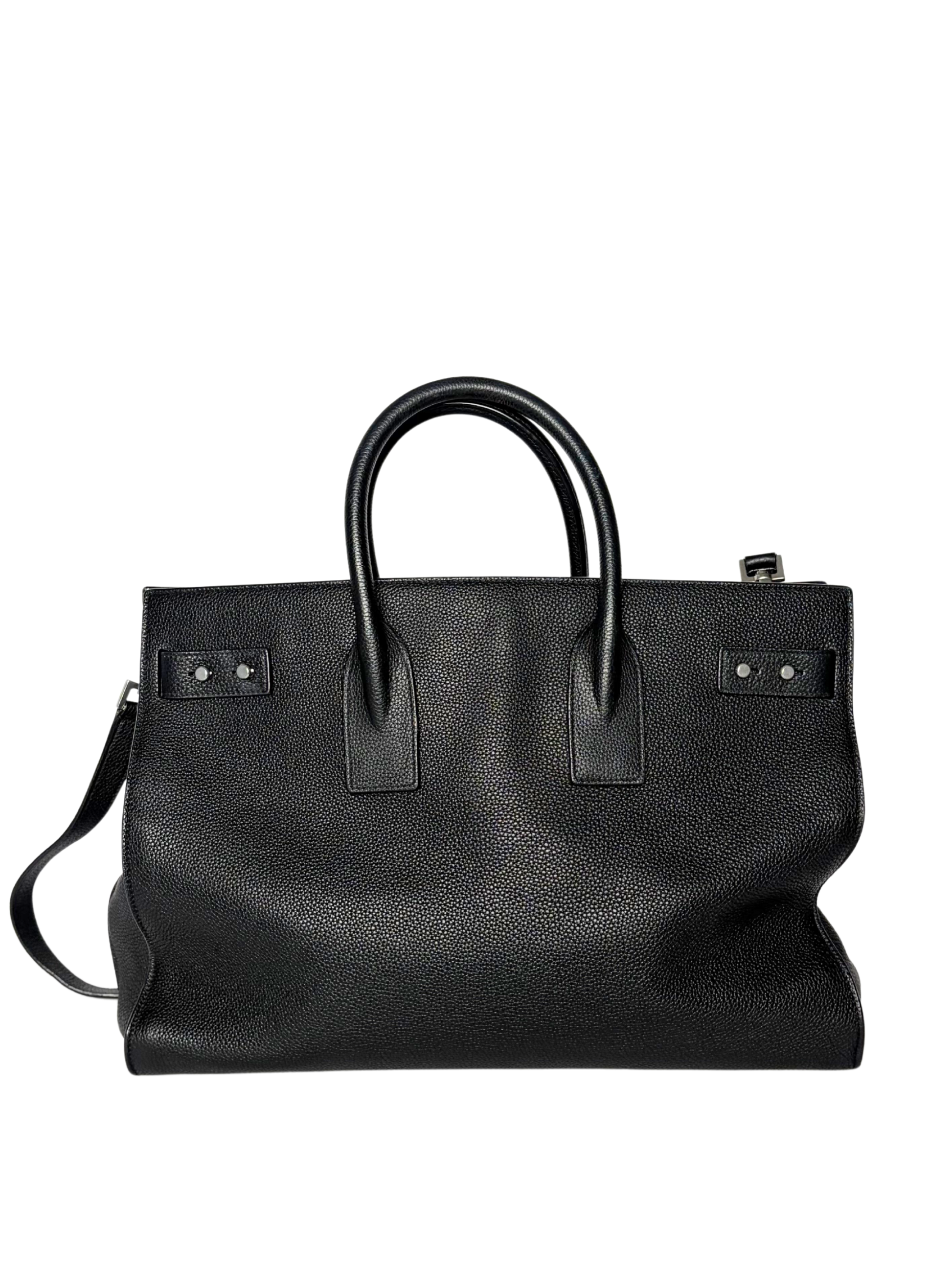 Saint Laurent Sac de Jour Tote Black
