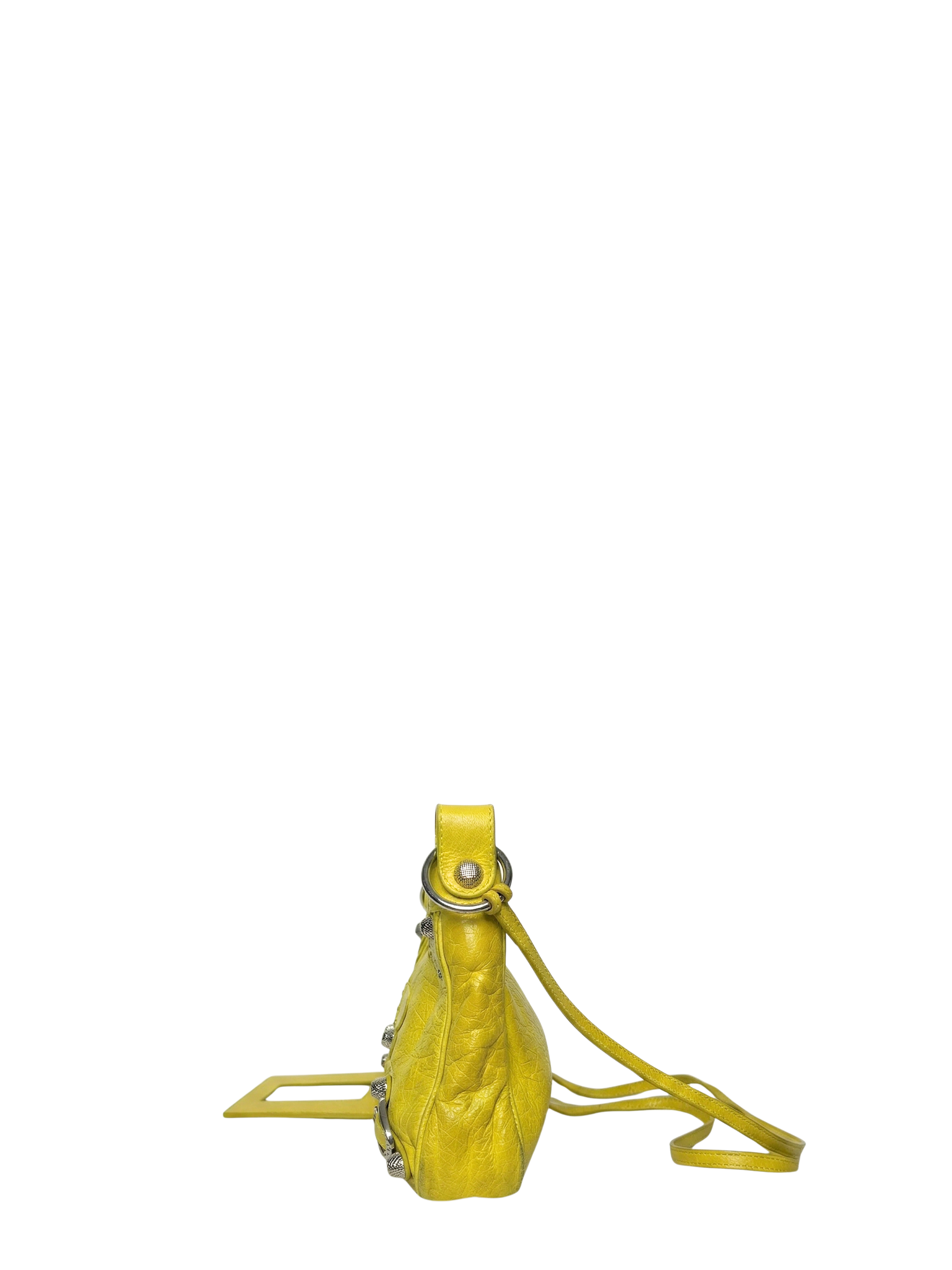 Balenciaga Yellow Motocross Giant 12 Hip Bag
