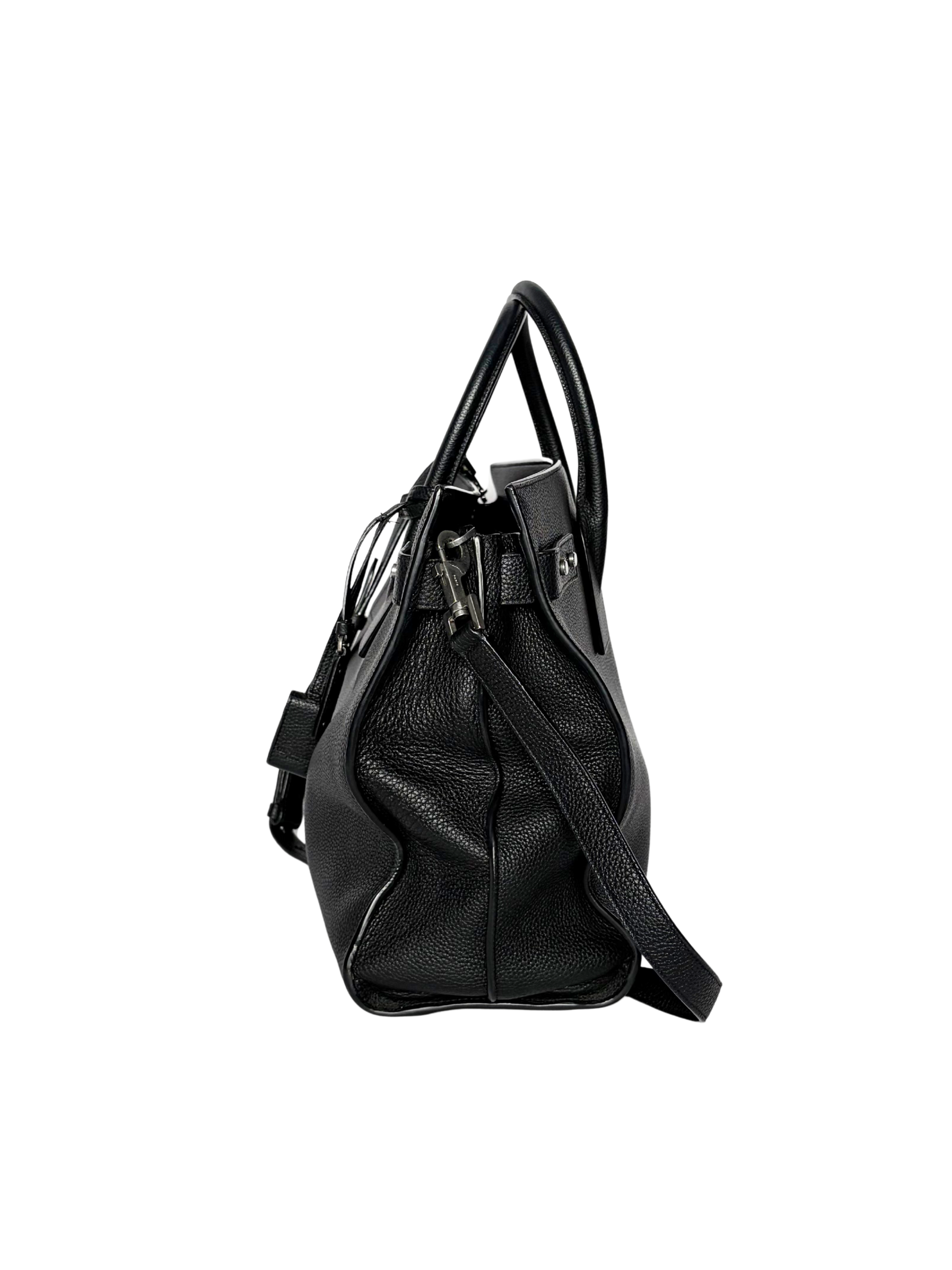 Saint Laurent Sac de Jour Tote Black