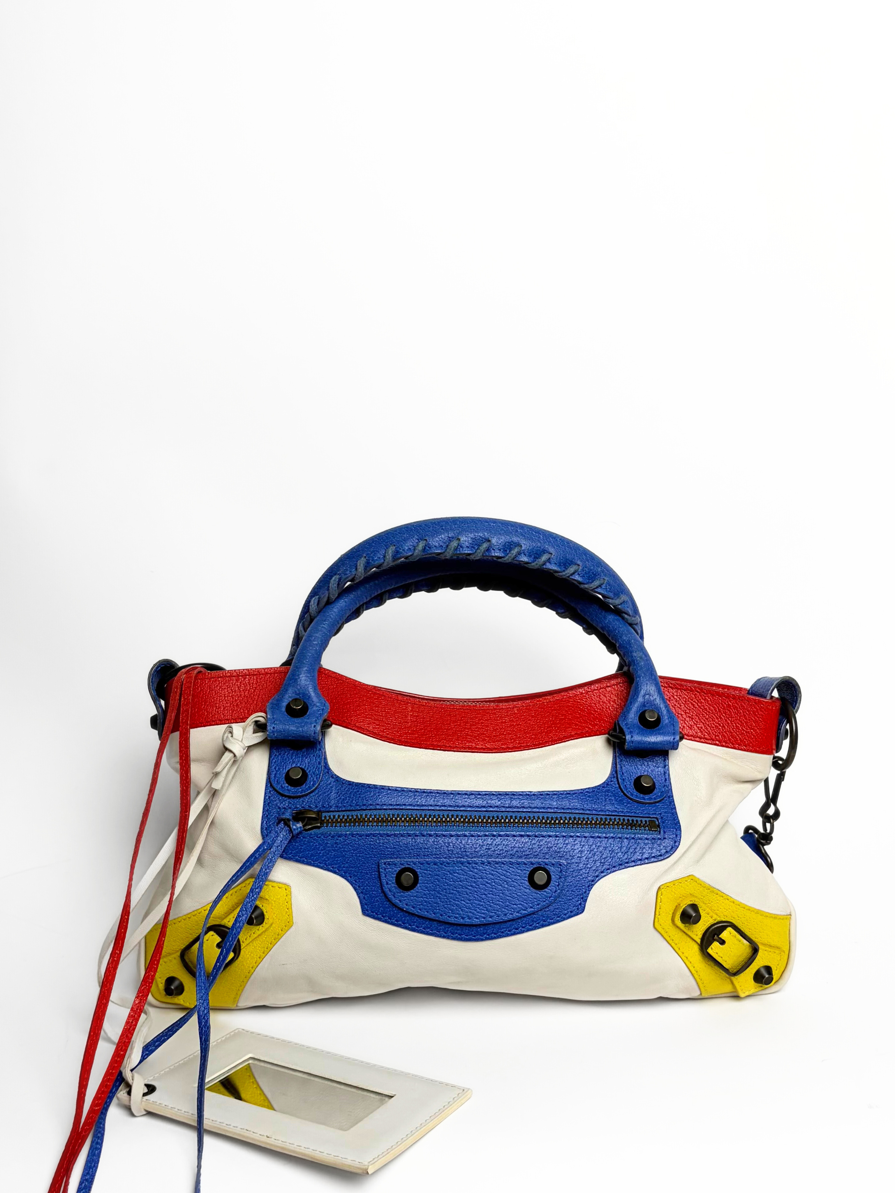Balenciaga Multicolor First Mondrian Lego Bag Limited Edition