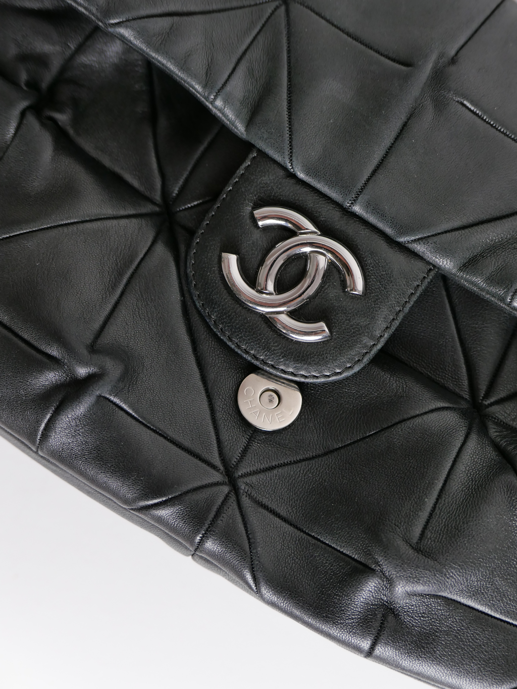 Chanel Quilted Lambskin Origami Soft Squares Flap Shoulder Bag