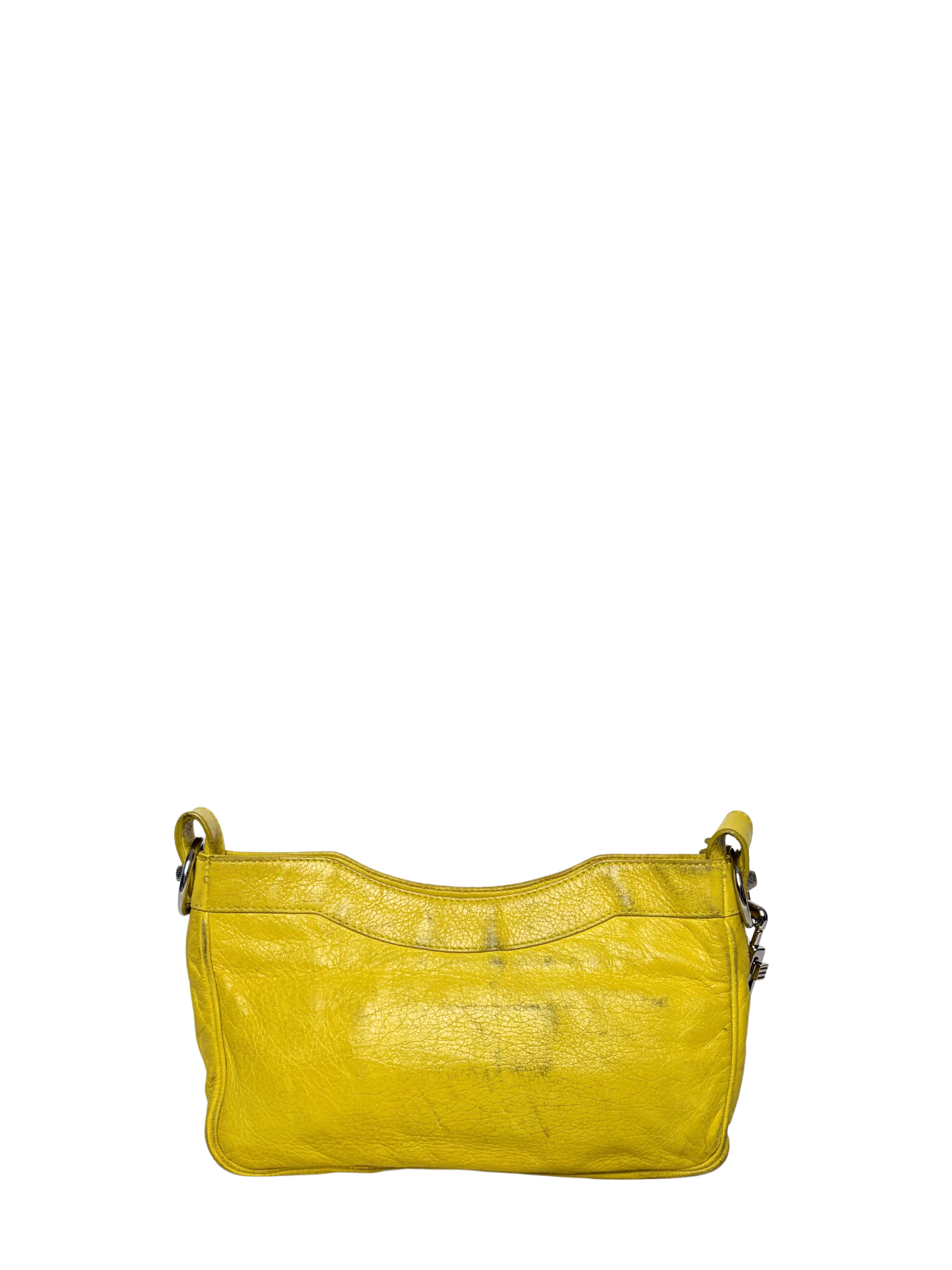 Balenciaga Yellow Motocross Giant 12 Hip Bag