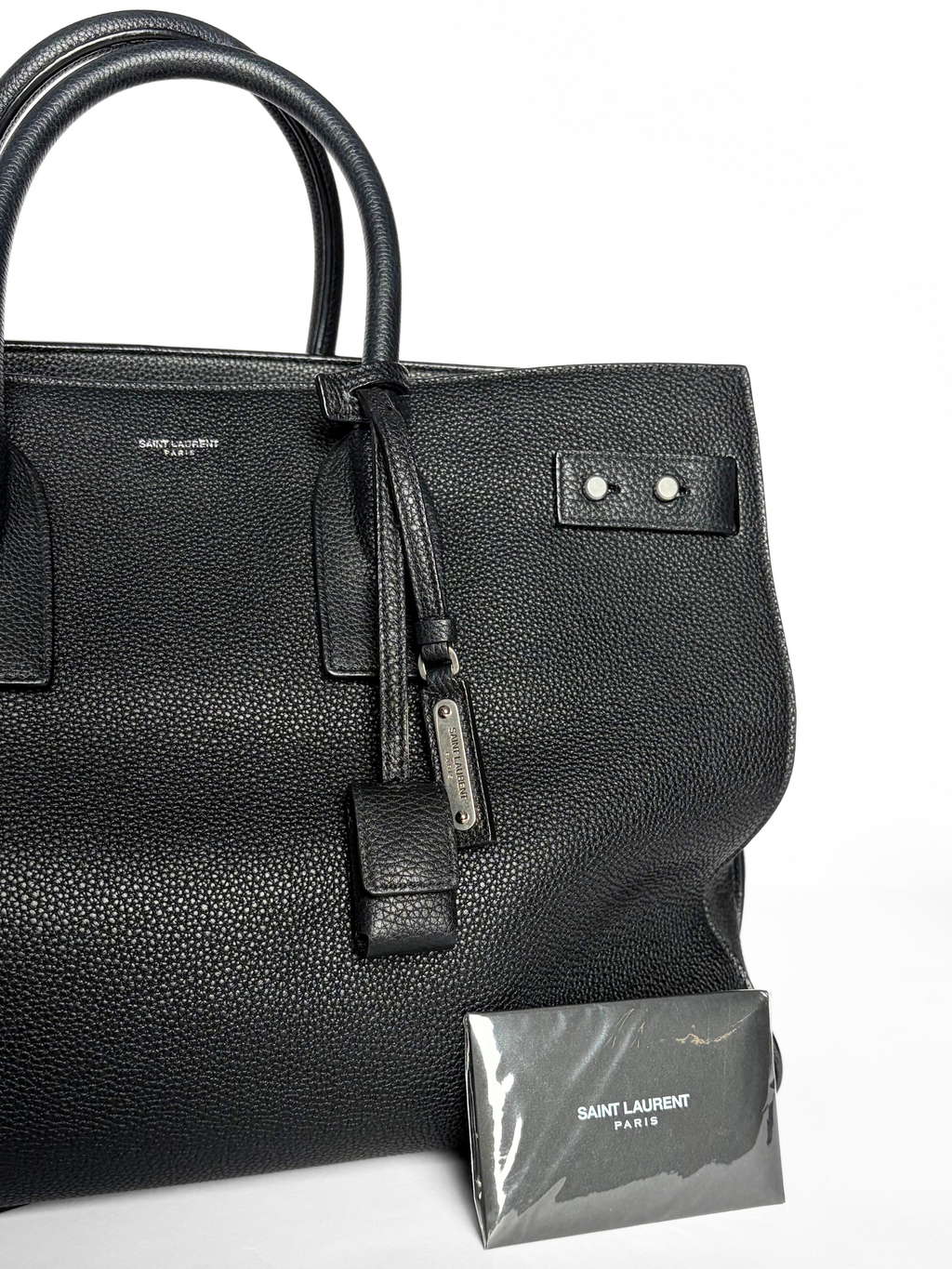 Saint Laurent Sac de Jour Tote Black