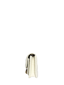 Dior My Dior Daily Pouch with Chain White Cannage Lambskin