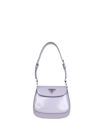 Prada Brushed Leather Mini Cleo Flap Bag