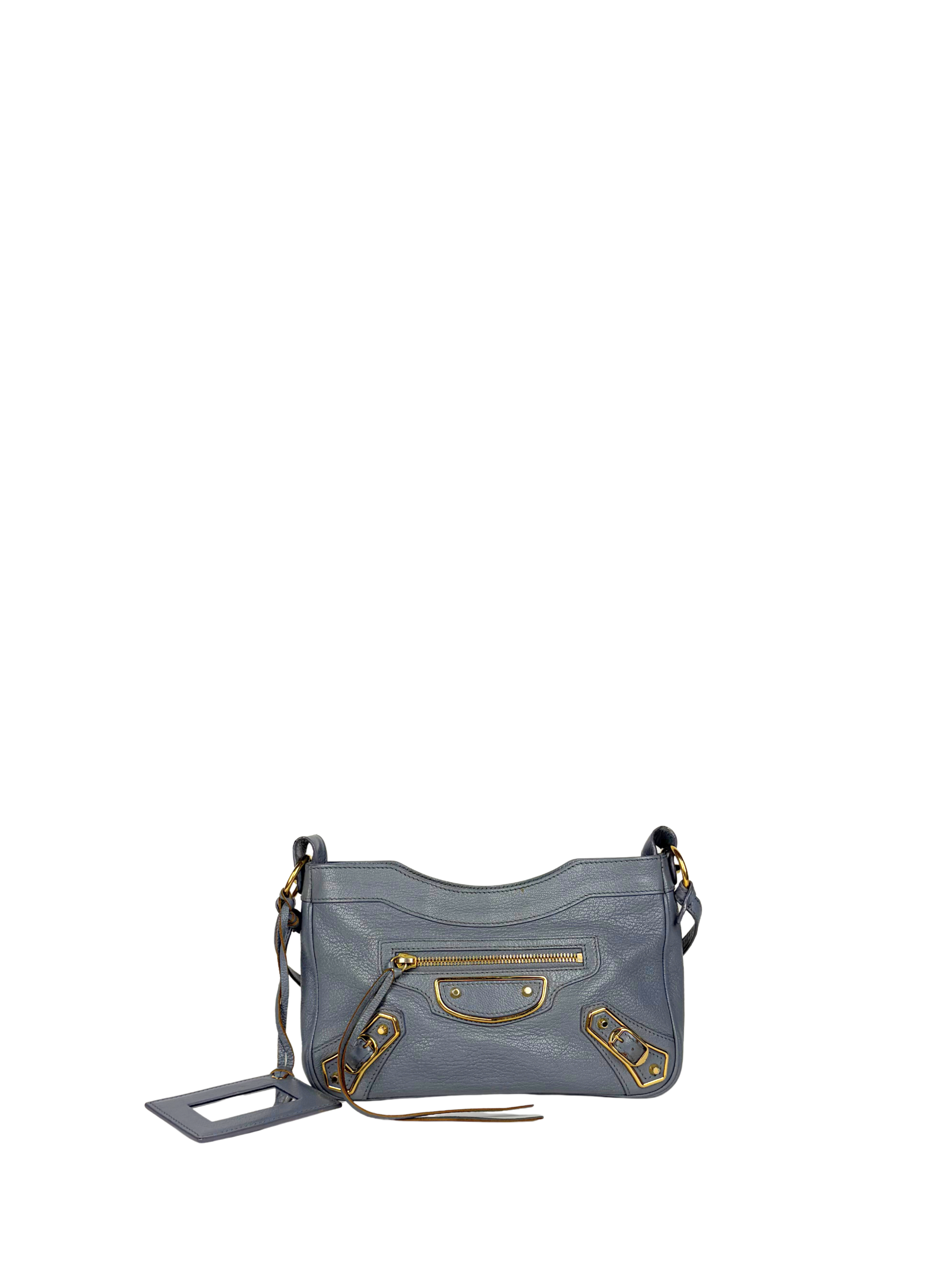 Balenciaga Metallic Edge Hip Crossbody Bag