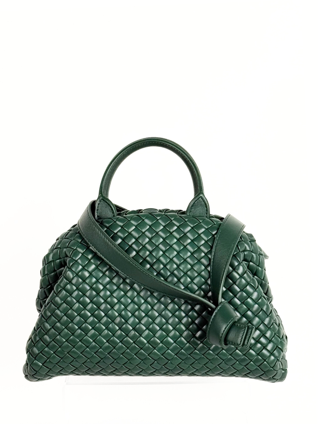 Bottega Veneta Intrecciato Small Handle Bag