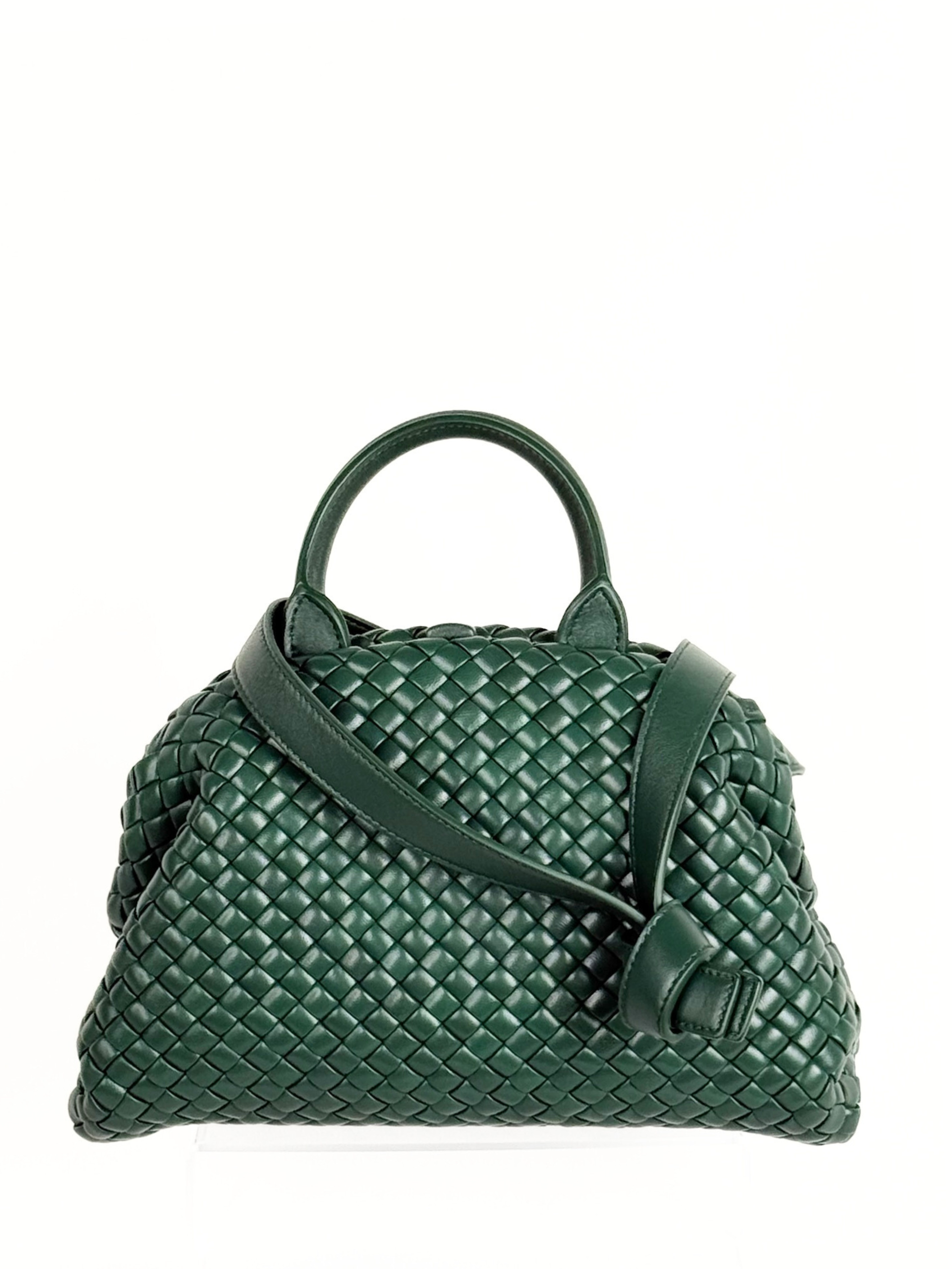 Bottega Veneta Intrecciato Small Handle Bag