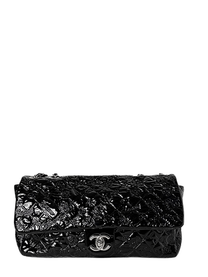 Chanel Lucky Symbols Patent Flap Bag
