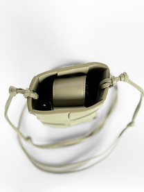 Bottega Veneta Cassette Intrecciato Sage Phone Pouch Mini Crossbody