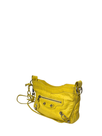 Balenciaga Yellow Motocross Giant 12 Hip Bag