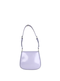 Prada Brushed Leather Mini Cleo Flap Bag