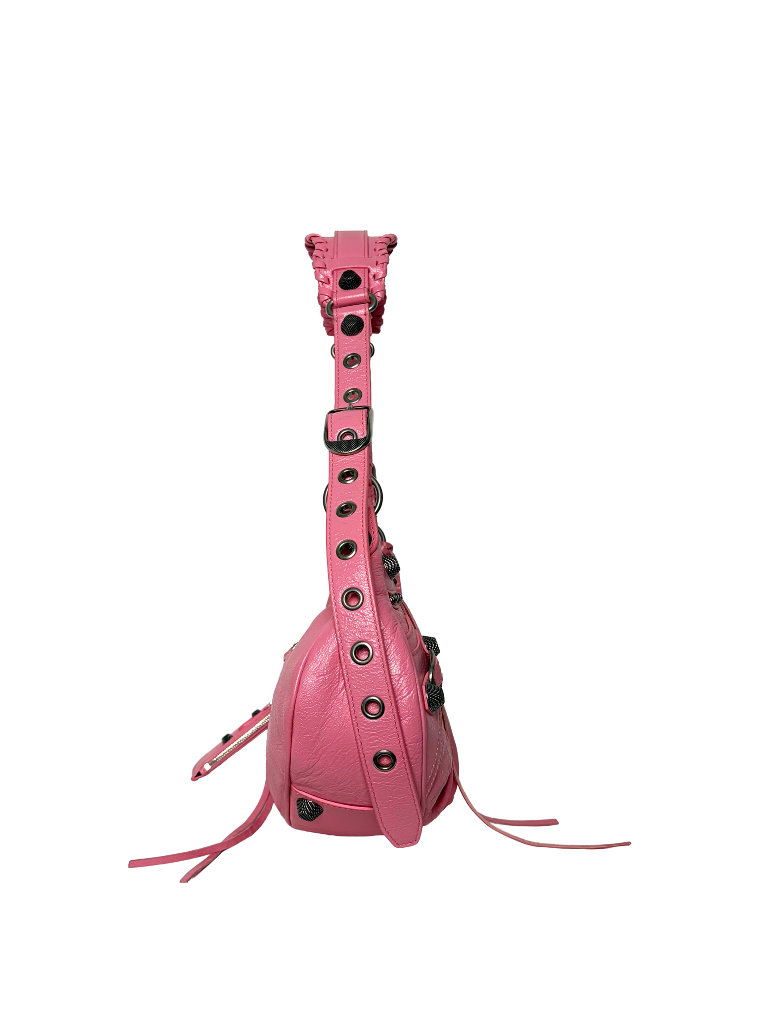 Balenciaga Le Cagole Pink Shoulder Bag