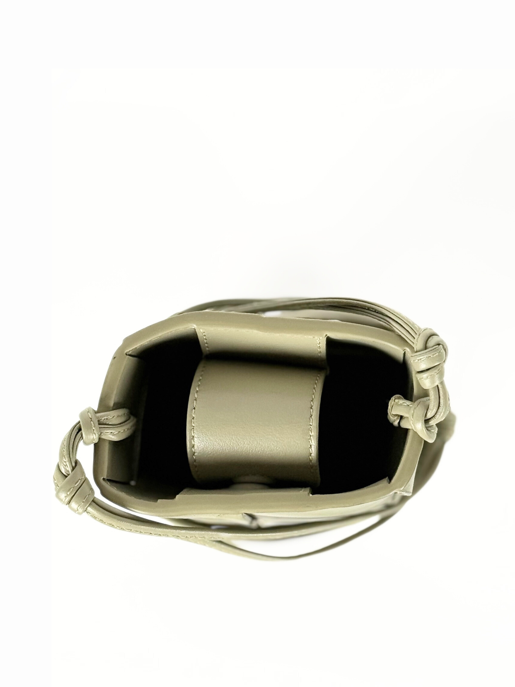 Bottega Veneta Cassette Intrecciato Sage Phone Pouch Mini Crossbody